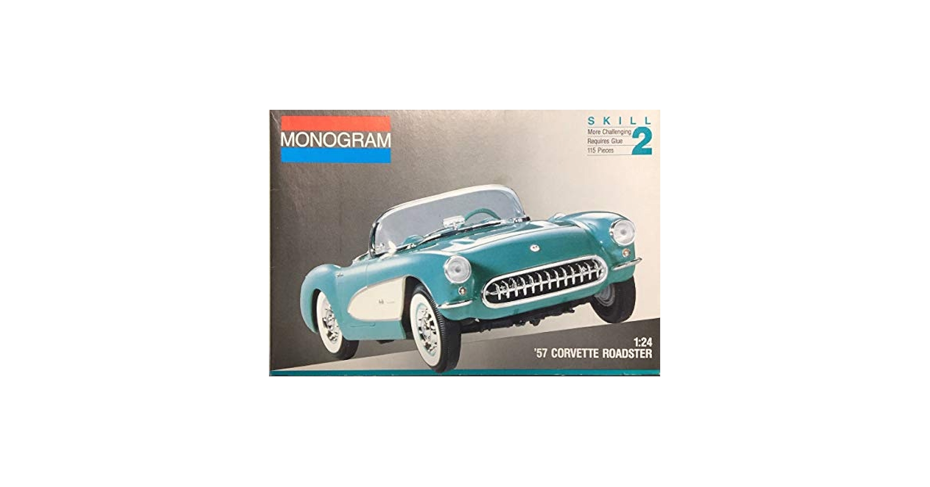 MONOGRAM 57 Corvette Roadster スケール：1/24 Amazon.com: '57 Corvette Roadster : Toys & Games